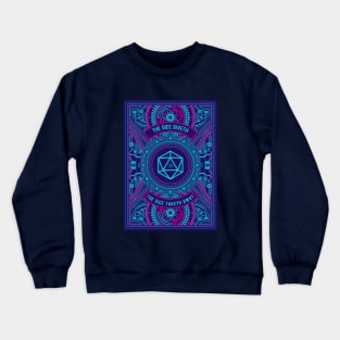 Cyberpunk Dice Giveth and Taketh Away Crewneck Sweatshirt